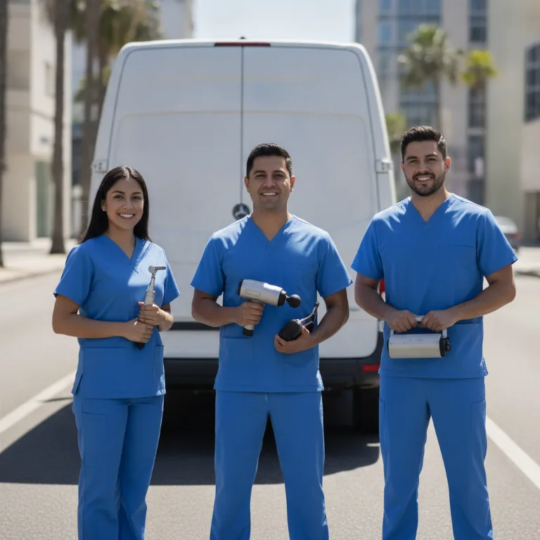 Quiropráctico equipo en Tijuana